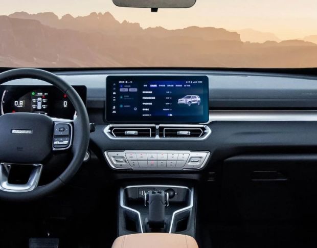 Защитное стекло Pixsel на приборную панель HAVAL H5 12.5“ 2023 - (гибридное глянец)