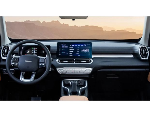 Защитное стекло Pixsel на приборную панель HAVAL H5 12.5“ 2023 - (гибридное мат)