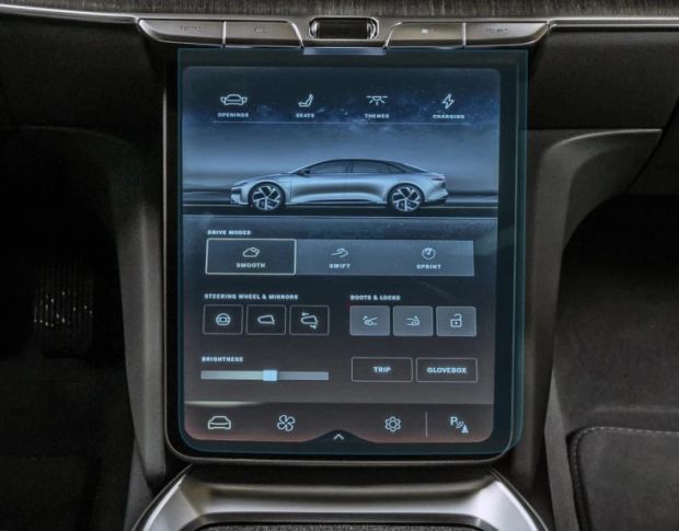 Защитное стекло Pixsel для климат-контроля LUCID AIR 13.3“ 2021 - (гибридное глянец)