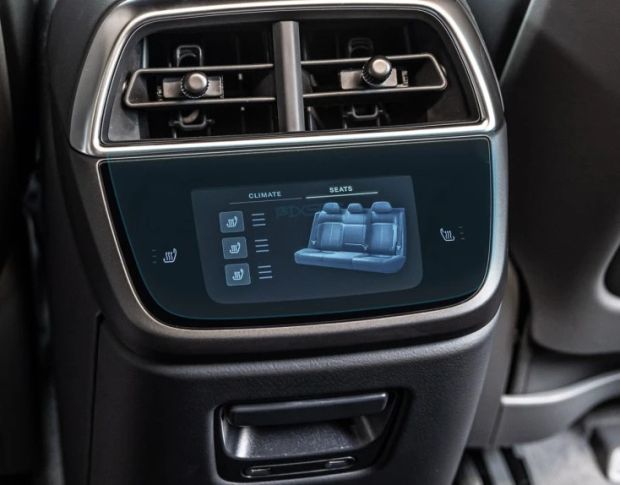 Защитное стекло Pixsel для заднего климат-контроля LUCID AIR 7.2“ 2021 - (гибридное глянец)