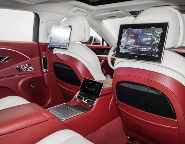 Защитное стекло Pixsel на приборную панель BENTLEY FLYING SPUR 11.9“ 2025 - (гибридное глянец)