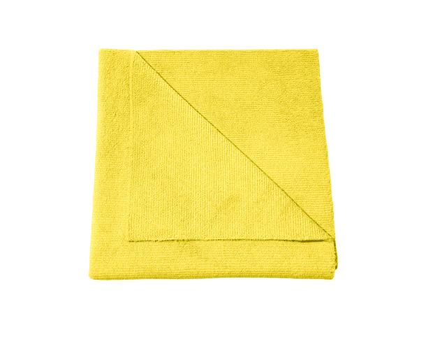 CDL Micro Standart Yellow - Микрофибра без оверлока желтая 40 х 40 cm