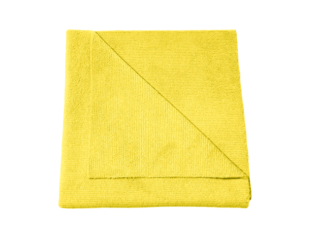 CDL Micro Standart Yellow - Микрофибра без оверлока желтая 40 х 40 cm