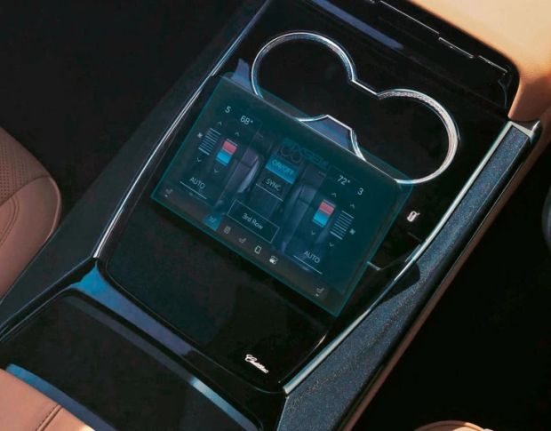 Захисне скло Pixsel на задній клімат-контроль CADILLAC ESCALADE 9.4“ 2025 - (гібридне мат)