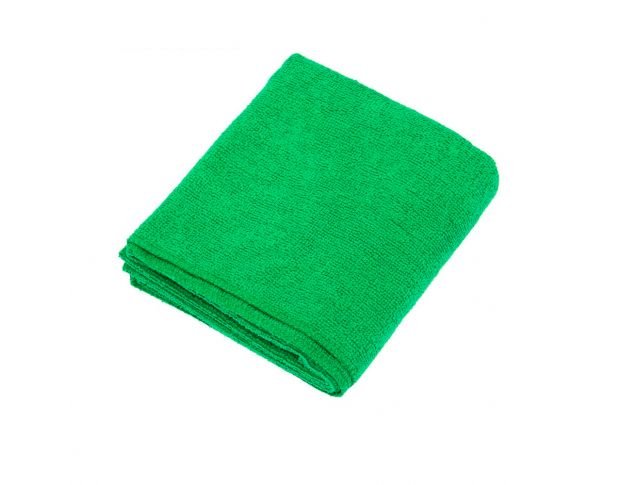 Тканина для полірування, мікрофібра зелена 37 x 60 cm