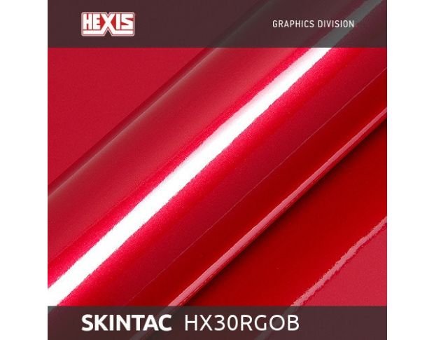 Hexis HX30RGOB Skintac Redcurrent Red Gloss 1.524 m