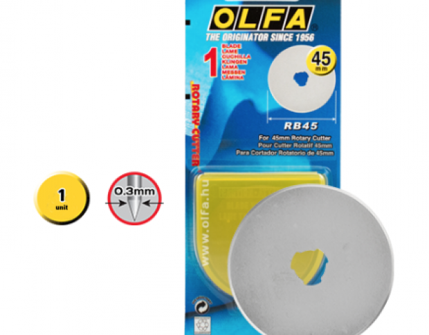 Роликовое лезвие OLFA RB45-1 (1 шт.) 45 mm