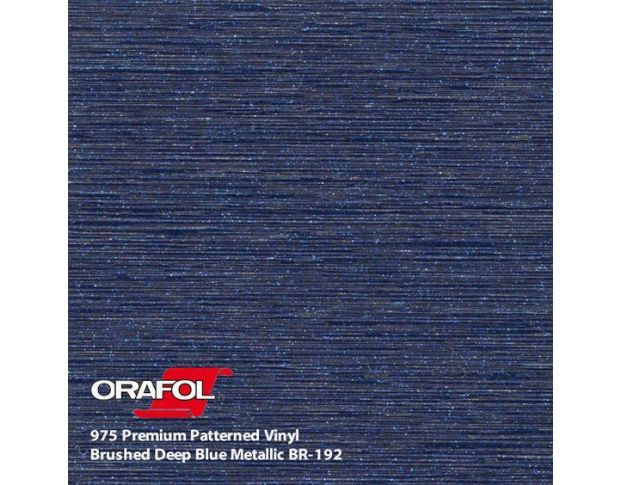 Oracal 975 Brushed Premium Structure Cast Deep Blue Metallic 1.524 m
