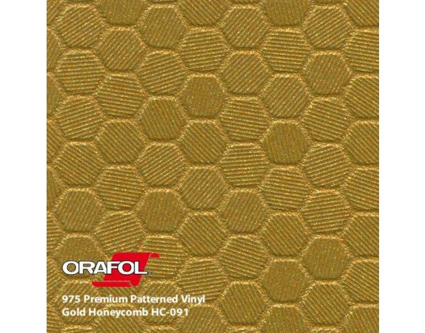 Oracal 975 Honeycomb Gold 1.524 m