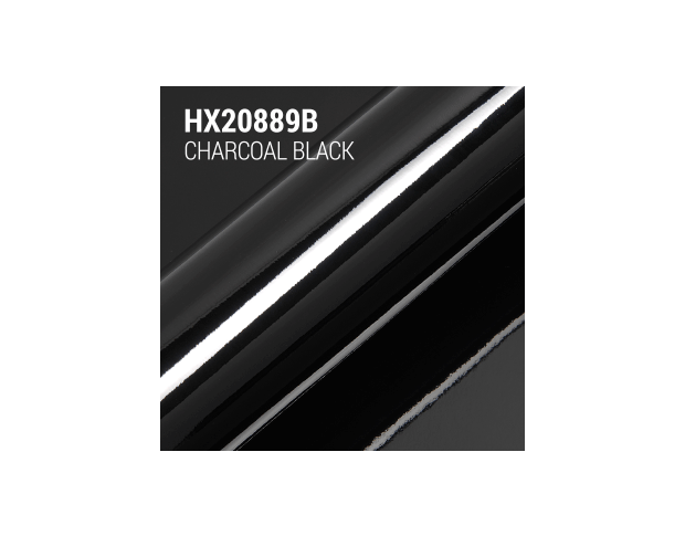 Hexis HX20889B Skintac Coal Black Gloss 1.524 m