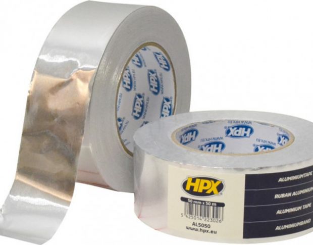HPX AL5050 Високотемпературна алюмінієва клейка стрічка 
