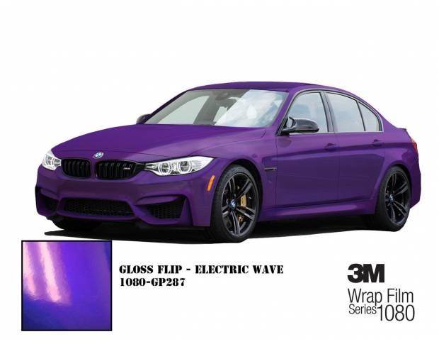 3M 1080 GP 287 Gloss Flip Electric Wave 1.524 m