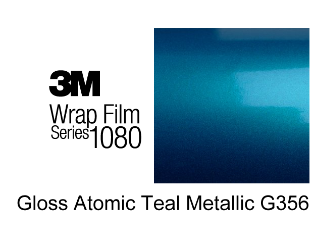 3M 1080 G 356 Gloss Atomic Teal 1.524 m