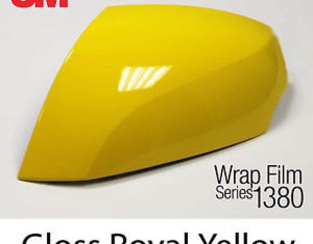 3M 1380 G45 Gloss Royal Yellow 1.524 m