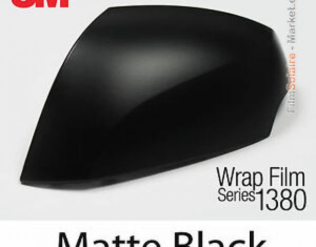 3M 1380 M12 Matte Black 1.524 m