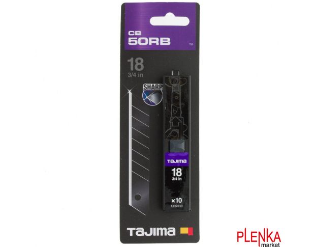 Tajima CB50RB Dora Razar Black Blades Premium 18 mm (10 шт)