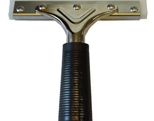 Ракель с полиуретаном металлический 15 cm