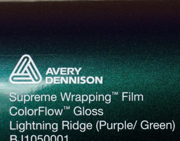 Avery Gloss Lightning Ridge Purple/Green ColorFlow BJ1050001 1.524 m