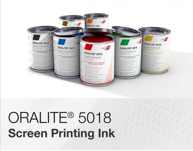 ORALITE 5018 Screen Printing Ink Red 800 ml