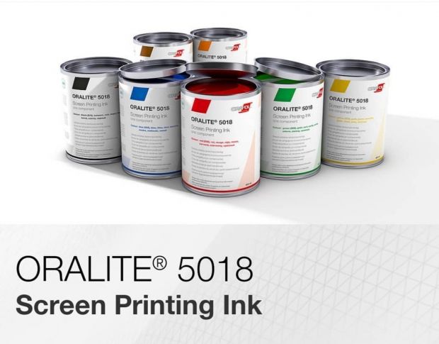ORALITE 5018 Screen Printing Ink Yellow 800 ml