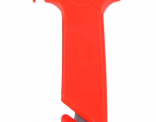 Міні-молоток для розбиття скла і розрізання ременів безпеки 7 х 13.5 cm