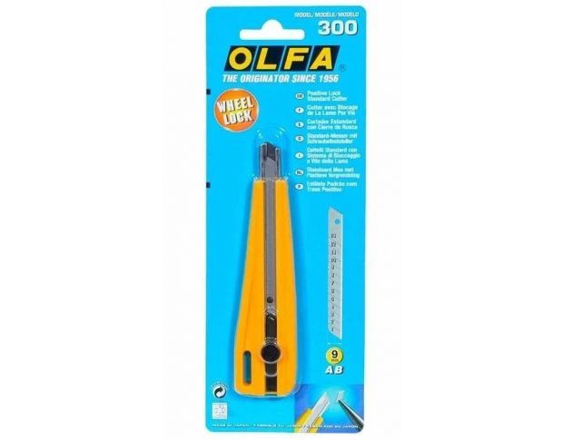 Нож OLFA Cutter 300 Snap-off Blade 9 mm