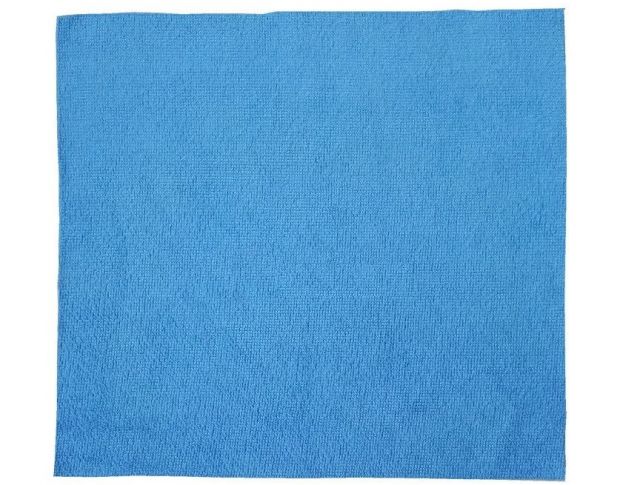 Микрофибровая синяя салфетка, без оверлока (микрофибра 102) 38 х 38 cm
