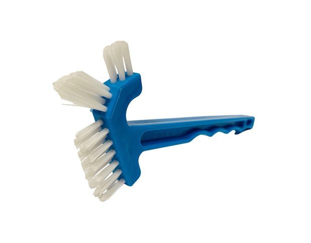 Щітка-скраб з потрійною головкою ICM-288 (дракон)