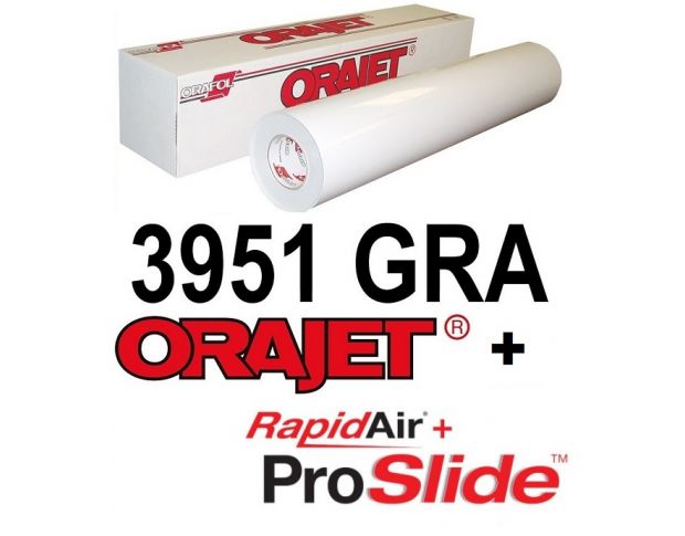 Orajet 3951 White Gloss + ProSlide 1.52 m