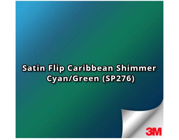 3M 2080 SP276 Satin Flip Caribbean Shimmer 1.524 m