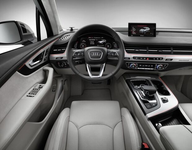 Выкройка для салона Audi Q7 2015