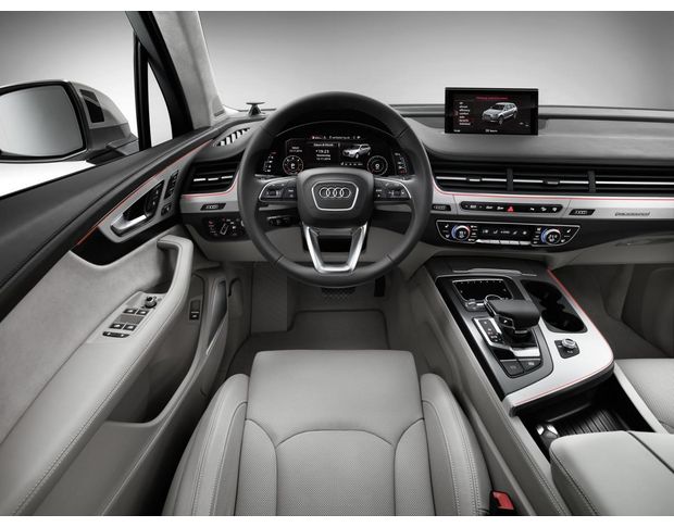 Выкройка для салона Audi Q7 2015