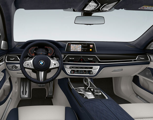 Выкройка для салона BMW 7 2019 M-SPORT