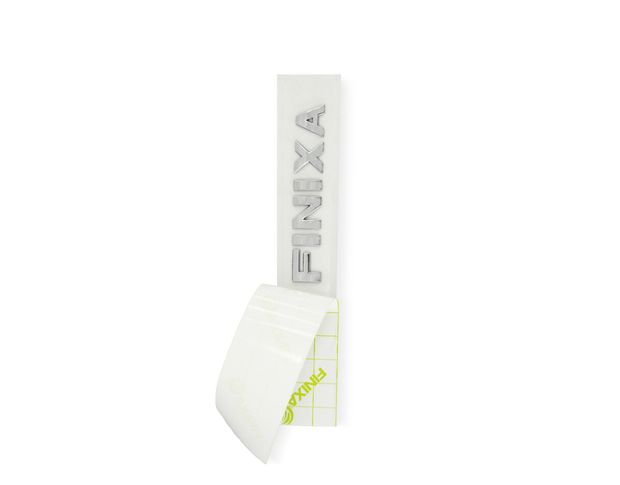 Finixa Logo Tape - Прозора монтажна стрічка для логотипів, автошільдів 50 mm x 300 mm (10 шт)