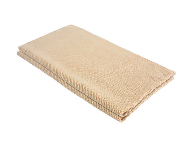 PURESTAR Brownie Buffing Towel - Микрофибра безворсовая двухсторонняя универсальная (2 шт.) 40 x 40 cm