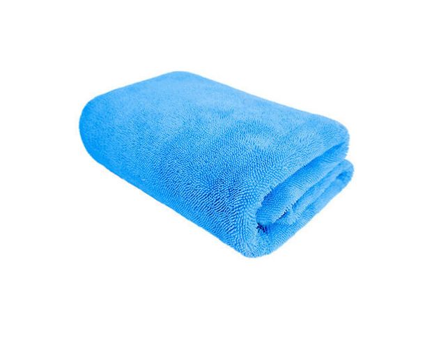 PURESTAR Twist Drying Towel - Мікрофібровий рушник для сушіння м'який, блакитний 70 x 90 cm
