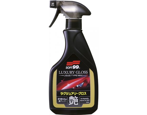 Soft99 Luxury Gloss - Жидкое восковое покрытие для автомобиля, 500 ml