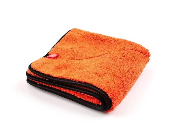 MaxShine Microfiber Drying Towel - Мікрофібровий рушник з оверлоком помаранчевий 40 х 40 cm