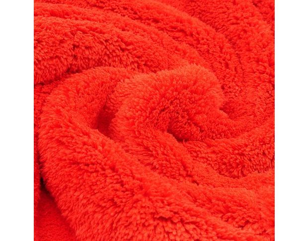 MaxShine Big Red Microfiber Drying Towel - Микрофибровое полотенце с оверлоком красное 50 х 70 cm