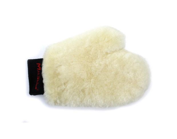 MaxShine Lambswool Wash Mitt Premium - Рукавица из овечьей шерсти для мойки авто 32 x 19 cm