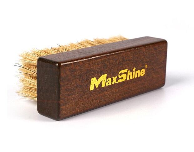 MaxShine Interior Bristles Detailing Brush - Щітка із щетини кабана для чищення інтер'єру
