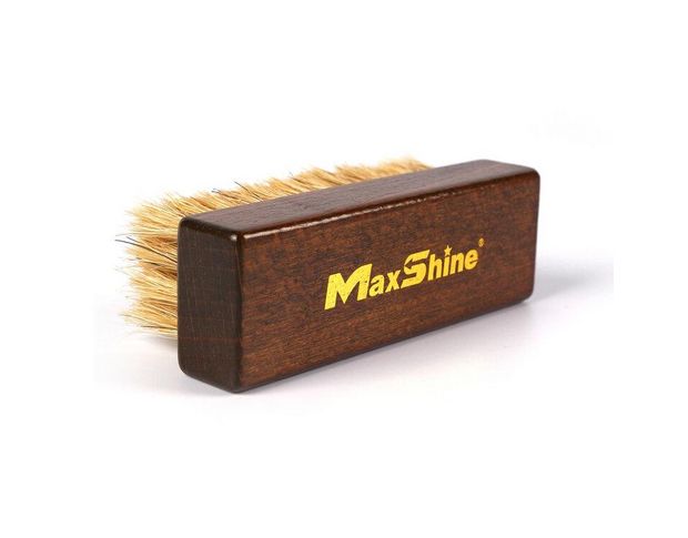MaxShine Interior Bristles Detailing Brush - Щетка из щетины кабана для чистки интерьера