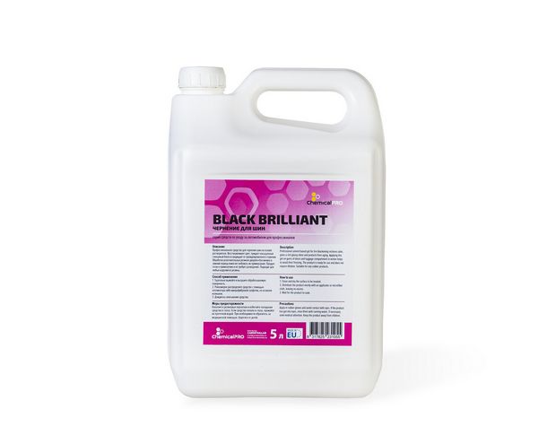 ChemicalPRO Black Brilliant - Чорнильник для шин, 5 L