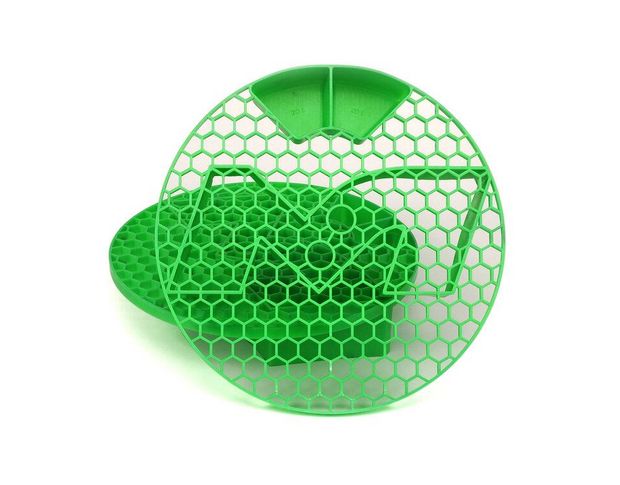 MaxShine Sand Killer - Грязевой сепаратор для ведра зеленый/красный, диаметр 26.5 cm