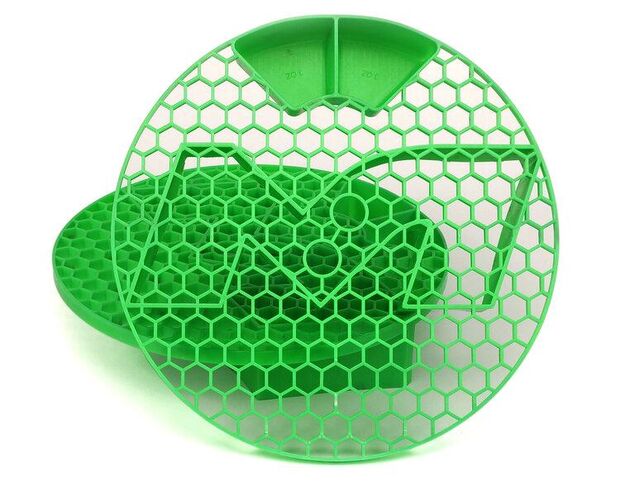 MaxShine Sand Killer - Грязевой сепаратор для ведра зеленый/красный, диаметр 26.5 cm