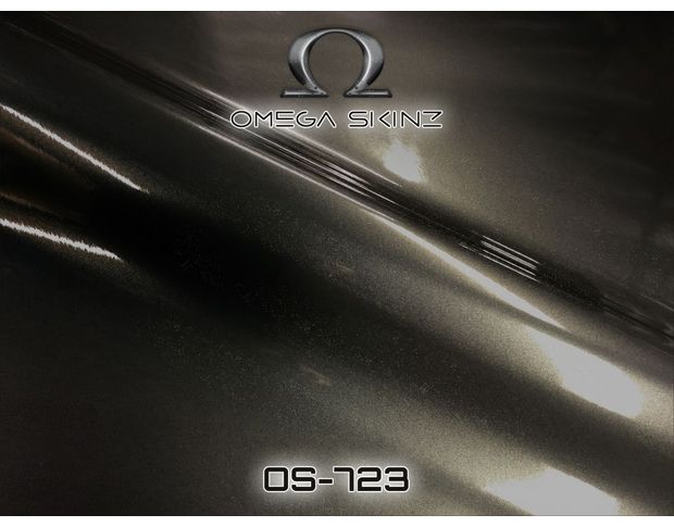 Omega Skinz OS-723 Twilight Zone - Темно-сіра глянцева металік плівка 1.524 m