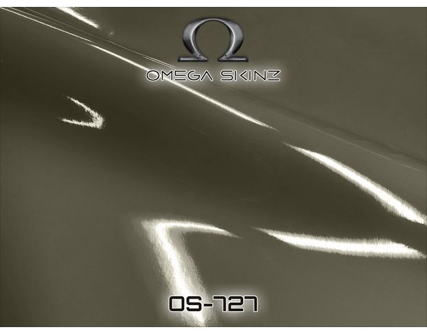 Omega Skinz OS-727 Obsidian Grey - Песочная глянцевая пленка 1.524 m
