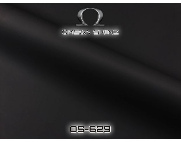 Omega Skinz OS-629 You Want It Darker - Ідеально чорна матова плівка 1.524 m