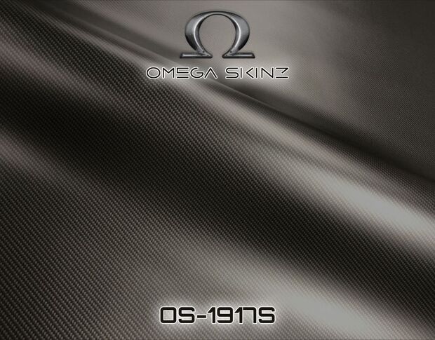 Omega Skinz OS-1917S Elemento Stealth - Матова чорна карбонова плівка 1.524 m