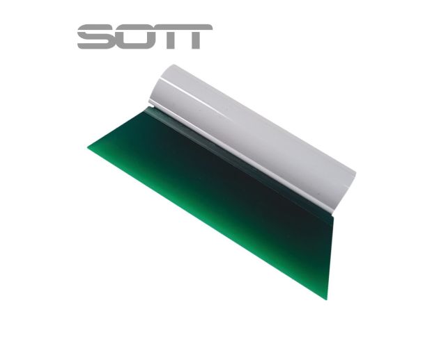 Softline Green Turbo Squeegee - Вигонка зелена м'яка 13 cm